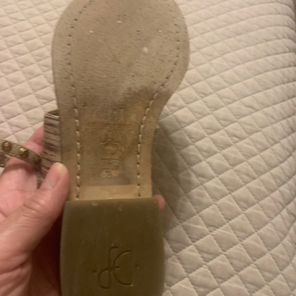 Donald J Pliner sandals 61/2 M. Light bronze metallic - Picture 4 of 6